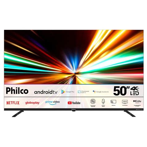 Smart Tv Philco 50 Polegadas Ptv50g10ag11sk 4k Android KaBuM