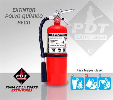 Extintor Polvo Qu Mico Seco Extintores Pdt