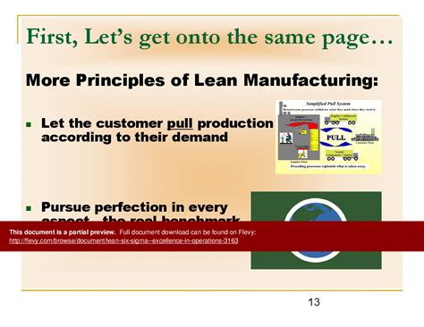 Ppt Lean Six Sigma Excellence In Operations Slide Ppt Powerpoint