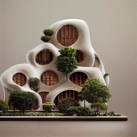 Wonderful Ai Generated Architectural Concepts Fused With Green Spaces