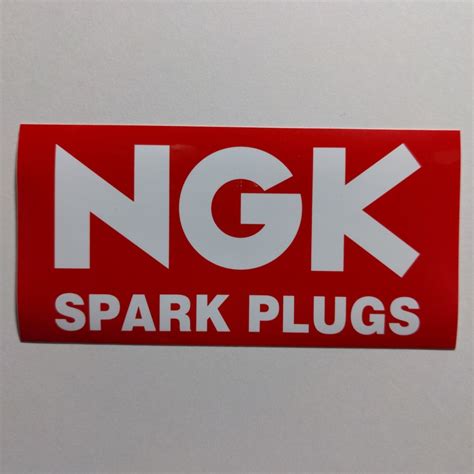 NGK スパークプラグ ステッカー NGK SPARK PLUGS 中サイズ ステッカーデカール 売買されたオークション情報yahooの