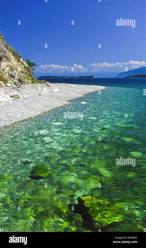 Crystal Clear Waters Off Ushkanyi Island Zabaikalski National Park