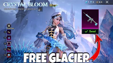 Omg Free M Glacier Owned Glacier In Crystal Bloom Spin Redeem