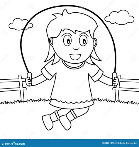 Skipping Rope Clipart Black And White