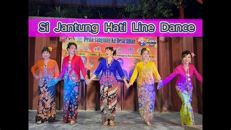 Si Jantung Hati Line Dance 馬来舞Malay Dance 2023太平村中秋晚会 Choreo