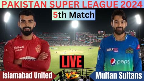 LIVE ISU Vs MS 5th Match Score MS VS ISU IST INNING MATCH LIVE PSL