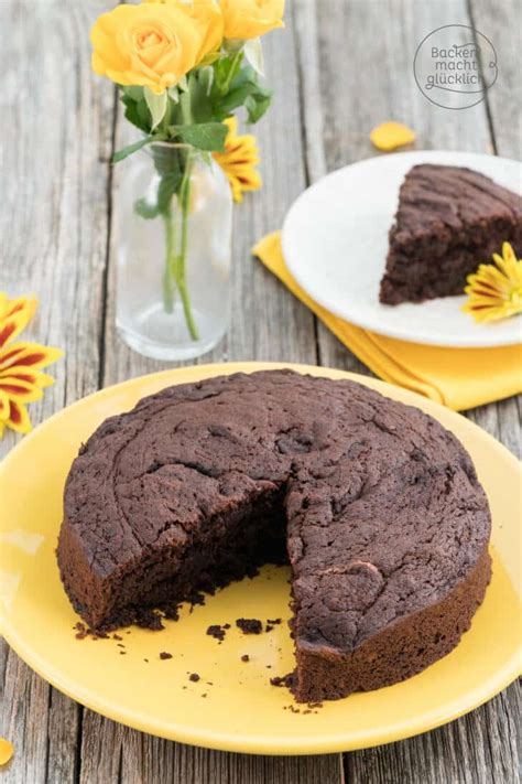 Veganer Rote Bete Schokokuchen Backen macht glücklich