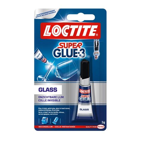 Colle Instantan E Liquide Invisible Loctite Super Glue Glass