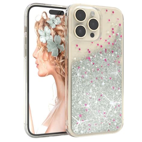 Eazy Case Handyhülle Liquid Glittery Case Für Apple Iphone 14 Pro Max 6