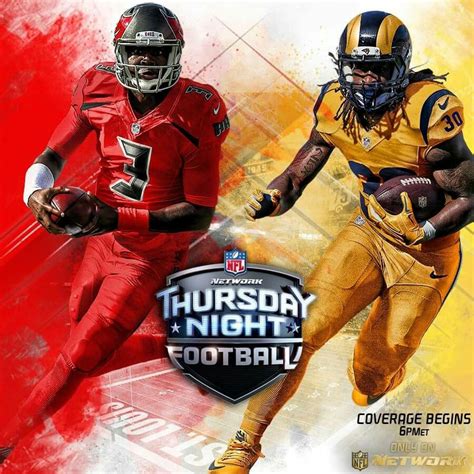 Thursday Night Football Buccaneers Vs Rams Color Rush Uniforms Nfl