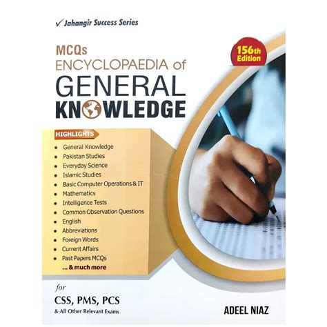 Encyclopedia Of General Knowledge Mcqs By Adeel Niaz