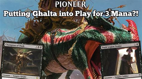 Putting Ghalta Into Play For Mana Mom Vamps Pioneer Mtgo