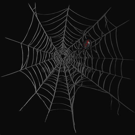 Black Widow Web Pattern