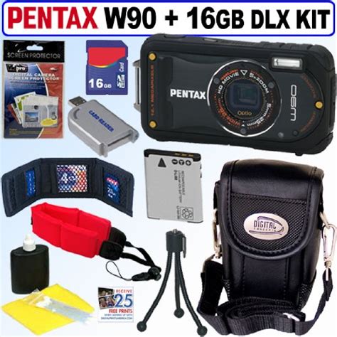 Black Friday Pentax Optio W Mp Waterproof Digital Camera Black