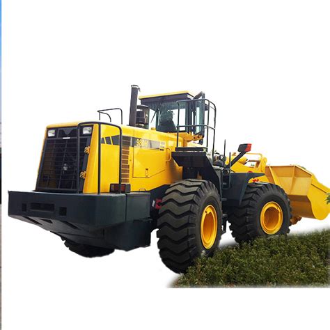 Front Discharge Large Loader Changlin Axle Earth Moving Machinery