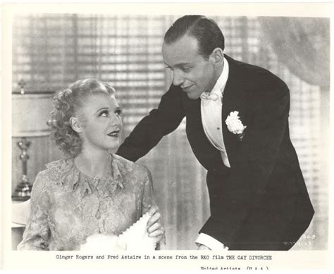 Ginger Rogers And Fred Astaire The Gay Divorcee Fred Astaire Classic