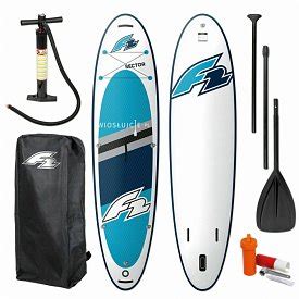 Deska Sup F Sector Blue Combo Z Wios Em Pompowany Paddleboard