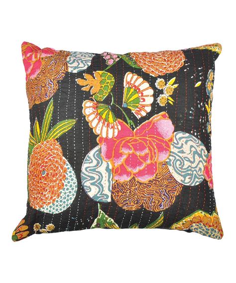 Love This Black Floral Throw Pillow By Karma Living On Zulily