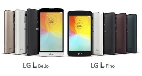 LG anuncia el LG L Fino y el LG L Bello dos teléfonos 3G de gama media