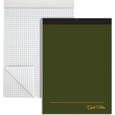 Ampad Gold Fibre Premium Quad Ruled Pad 80 Sheets Wire Bound Both