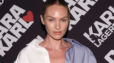 Candice Swanepoel Sets Pulses Racing In Barely There High Cut Bikini Hello