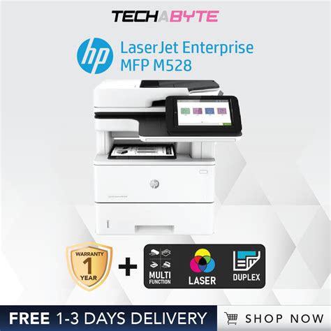 HP LaserJet Enterprise MFP M528dn Printer Shopee Singapore