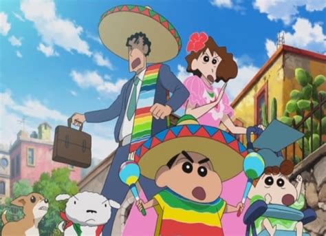 Foto De La Película Shin Chan En México El Ataque Del Cactus Gigante