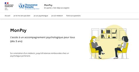 Le dispositif MonPsy c est quoi Santé