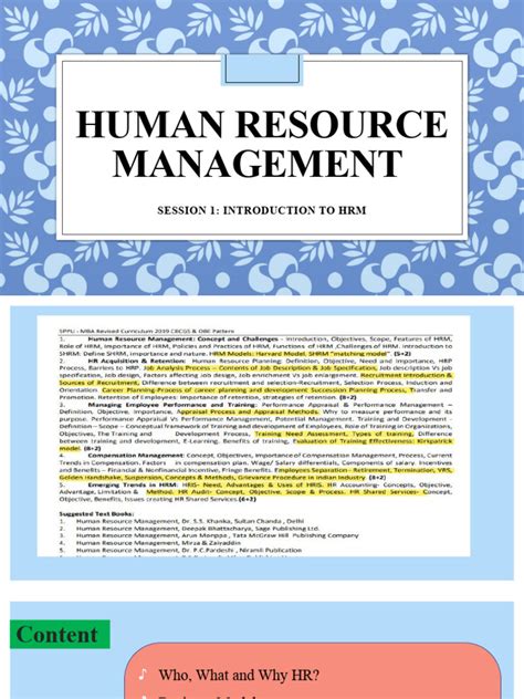 Chapter 1 Human Resource Management Pdf Human Resource Management Human Resources