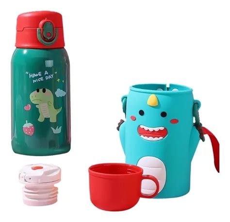 Taza Termo De Acero Inoxidable De Dibujos Animados Para Ni O Cuotas