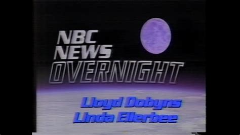 A Few Snippets From Nbc News Overnight With Lloyd Dobyns And Linda