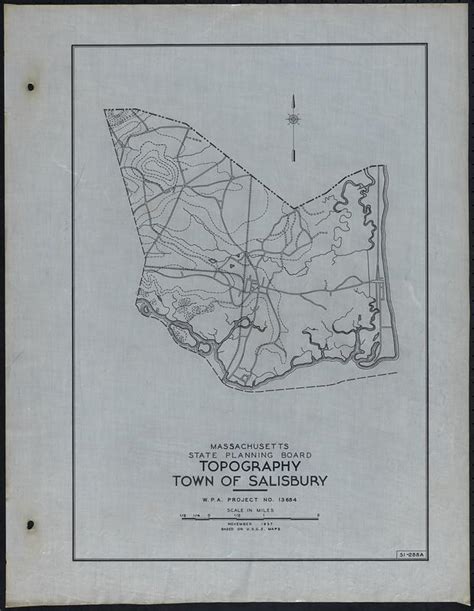 Topography Town Of Salisbury Digital Commonwealth