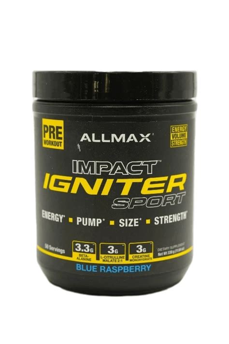 ALLMAX SPORT IGNITER בטעם פטל