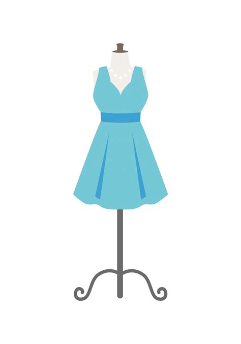 Blue Dress Clipart Free Stock Photo Public Domain Pictures