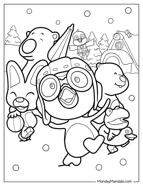 24 Pororo Coloring Pages (Free PDF Printables)