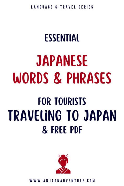 73 Essential Japanese Travel Phrases For Tourists Visiting Japan