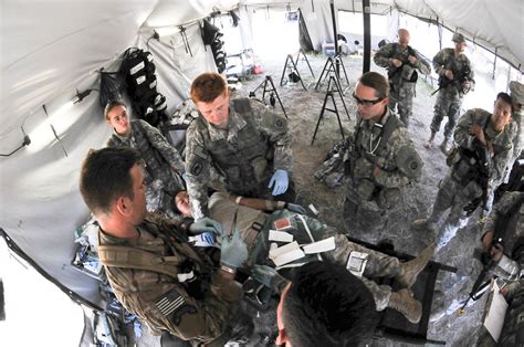 1st Bct Medics Conduct Mass Casualty Training Article The United