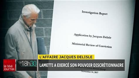 Affaire Jacques Delisle Un Rapport Qui Rejette Lerreur Judiciaire