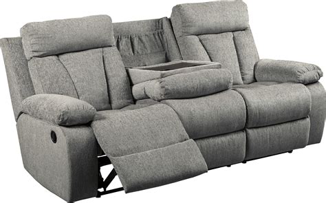 Signature Design By Ashley 7620489 Mitchiner Fog Reclining Sofa With