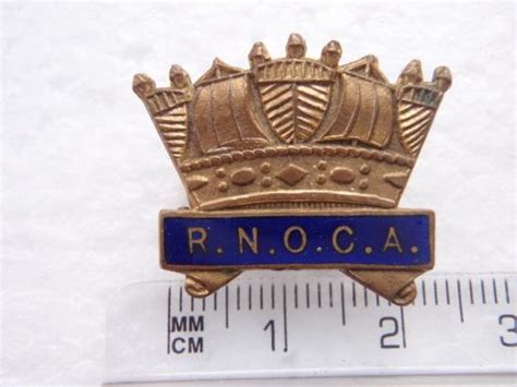 Gradia Militaria R N O C A Lapel Badge