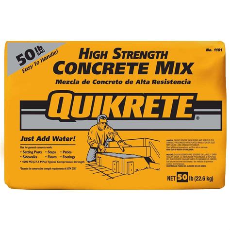 Quikrete High Strength Concrete Mix Hardwares Online Store