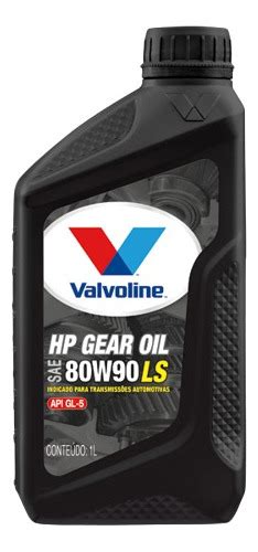 Hp Gear Oil Gl 5 Sae 80w90ls Valvoline 1 Litro ÓLEO DO CARRO