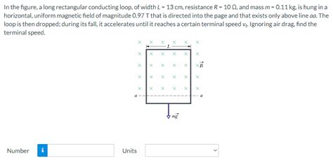 Solved In The Figure A Long Rectangular Conducting Loop Of Chegg