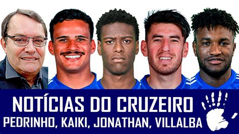 NOTÍCIAS DO CRUZEIRO KAIKI PEDRINHO SEABRA JONATHAN VILLALBA