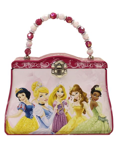 Pink Disney Princesses Tin Purse