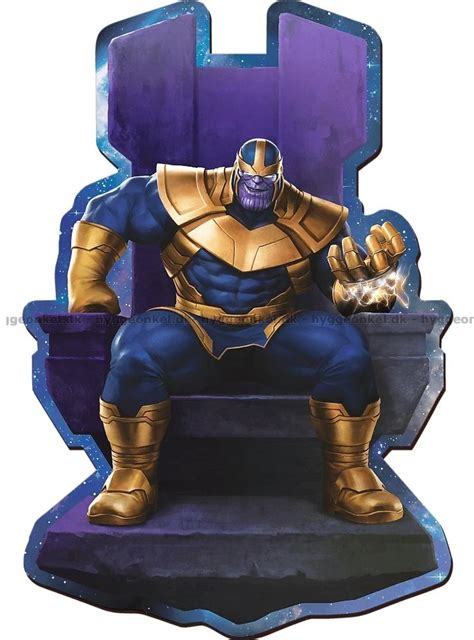 Marvel Thanos Formet Motiv Brikker Puslespil Trefl