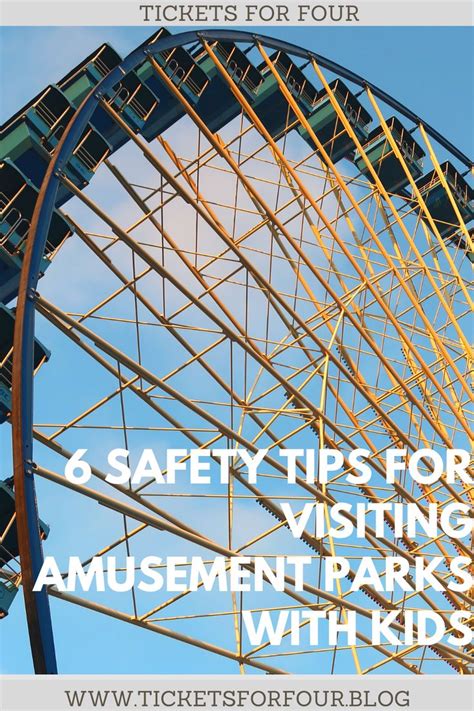 6 Safety Tips For Visiting Amusement Parks With Kids In 2021 Travel