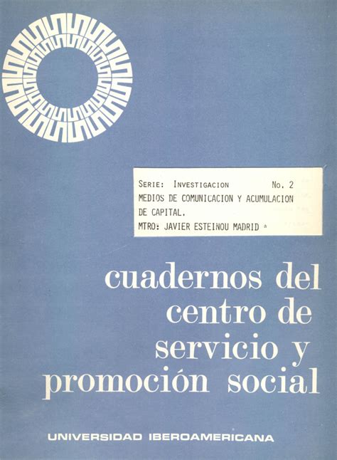 Pdf Medios De Comunicación Y Acumulación De Capital