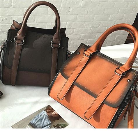 Korean Style New Women Pu Leather Handbags Solid Bucket Shape Casual