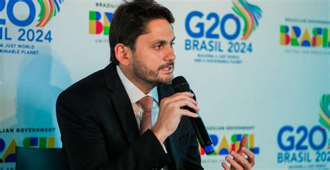 Juscelino Filho defende em reunião do G20 que economia digital ajudará